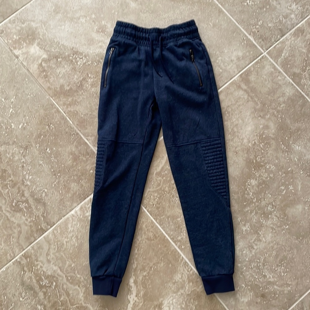 Boys size 8 blue joggers. Worn 1-2 times
